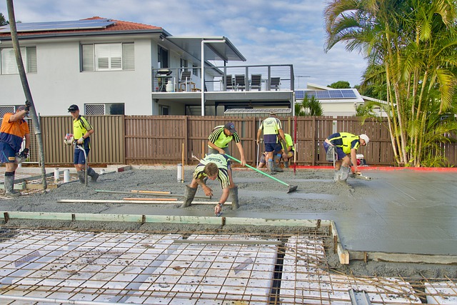 Concrete Sealing workers